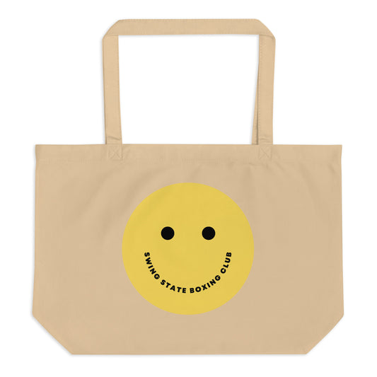 Large organic tote bag